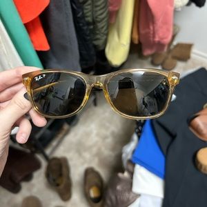 Ray an wayfer sunglasses.